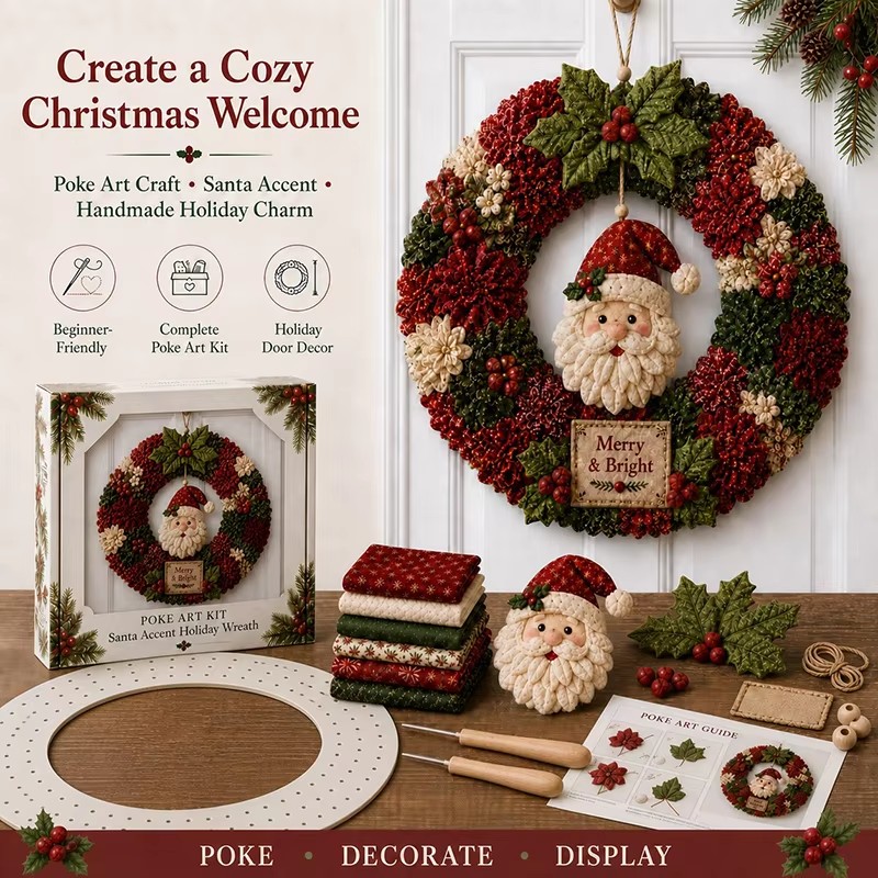 Art Craft Kit - Zestaw do tworzenia świątecznych dekoracji z