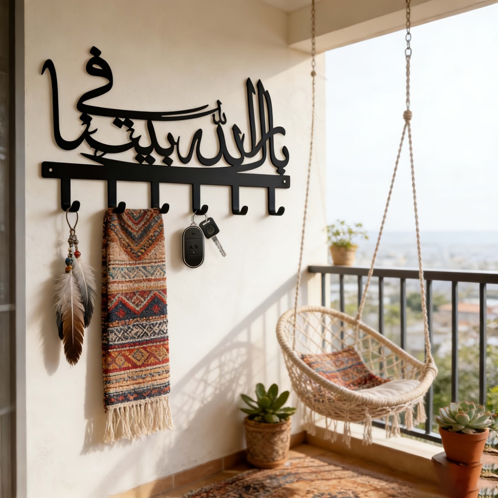 Art Craft Bar - CIFBUY – islamski metalowy wieszak na