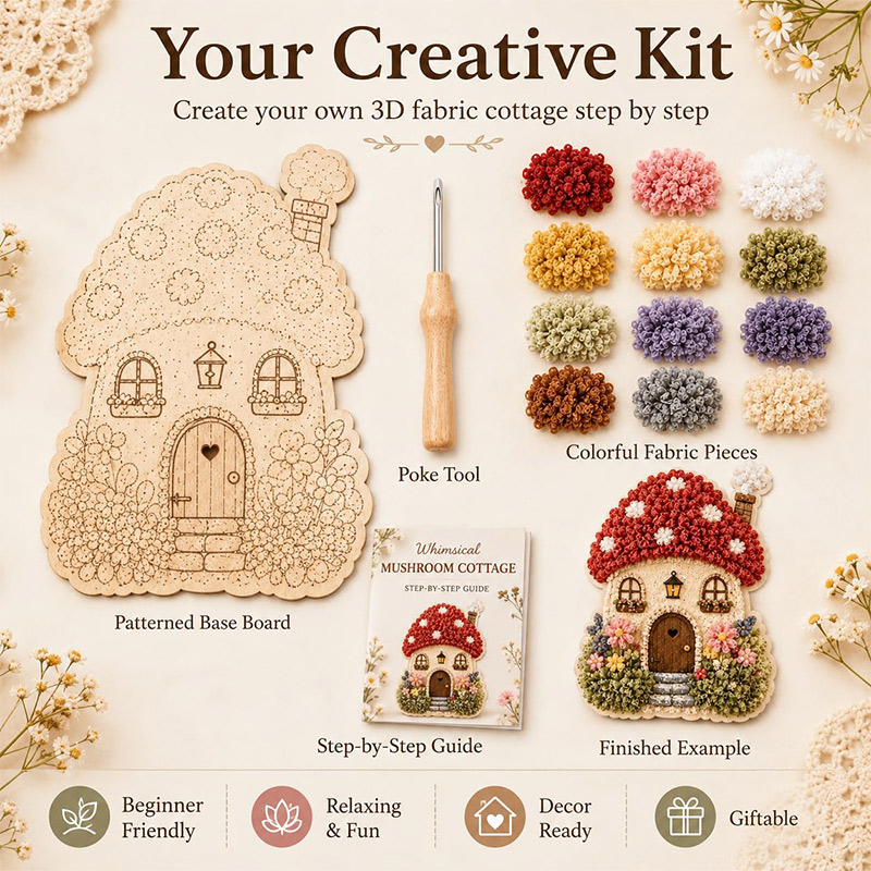 Zestaw DIY do tworzenia trójwy – Art Craft Kit recenzja i cena