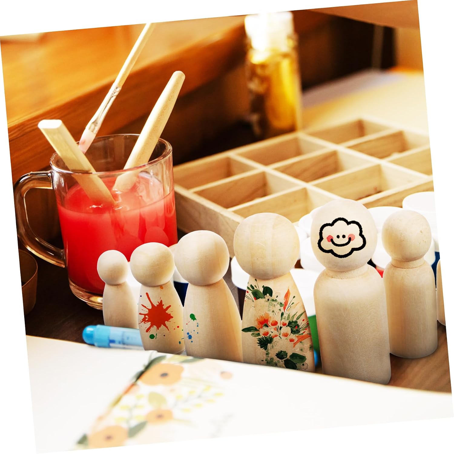 10 szt. naturalnych, niepomalo – Art And Craft For Nursery recenzja i cena