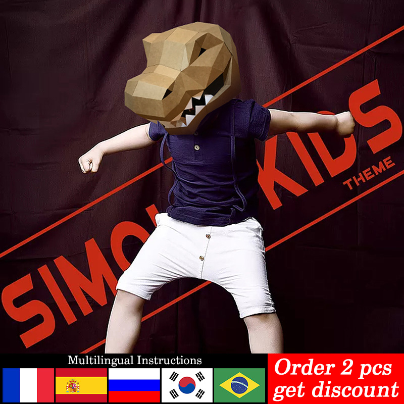 Tyrannosaurus Rex maska zwierz – Art Craft Cardboard recenzja i cena